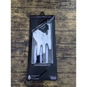 NIB Zero Friction Performance Men's Left Golf Glove Universal Fit
